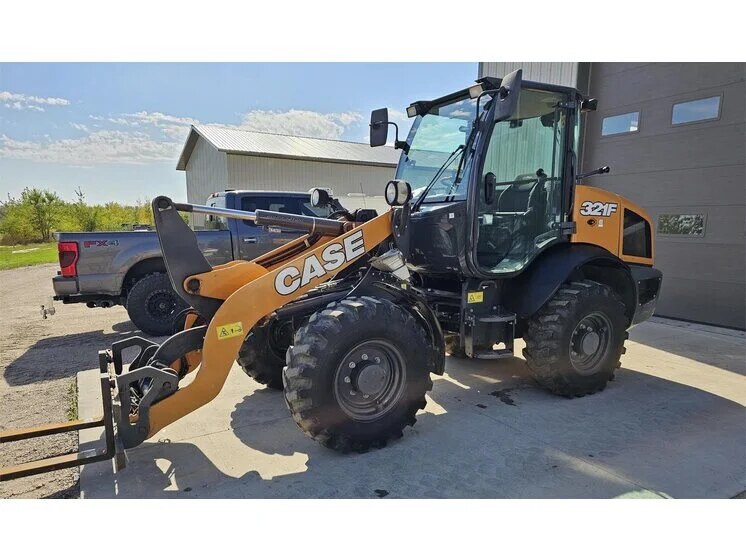 2019 Case 321F inspected unit